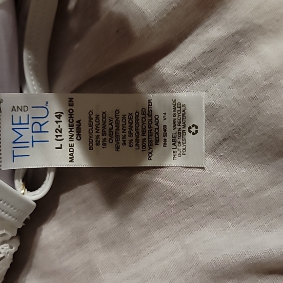 NWT Crotched Molded Cups adjustable strap bikini swim bathing yoga top - Picture 7 of 11